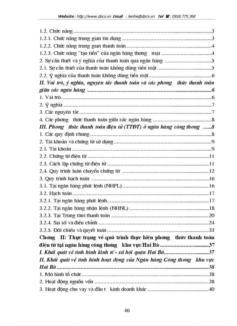 image for page Một số giải pháp nhằm nâng cao chất lượng công tác thanh toán điện tử tại NHCT Hai Bà Trưng