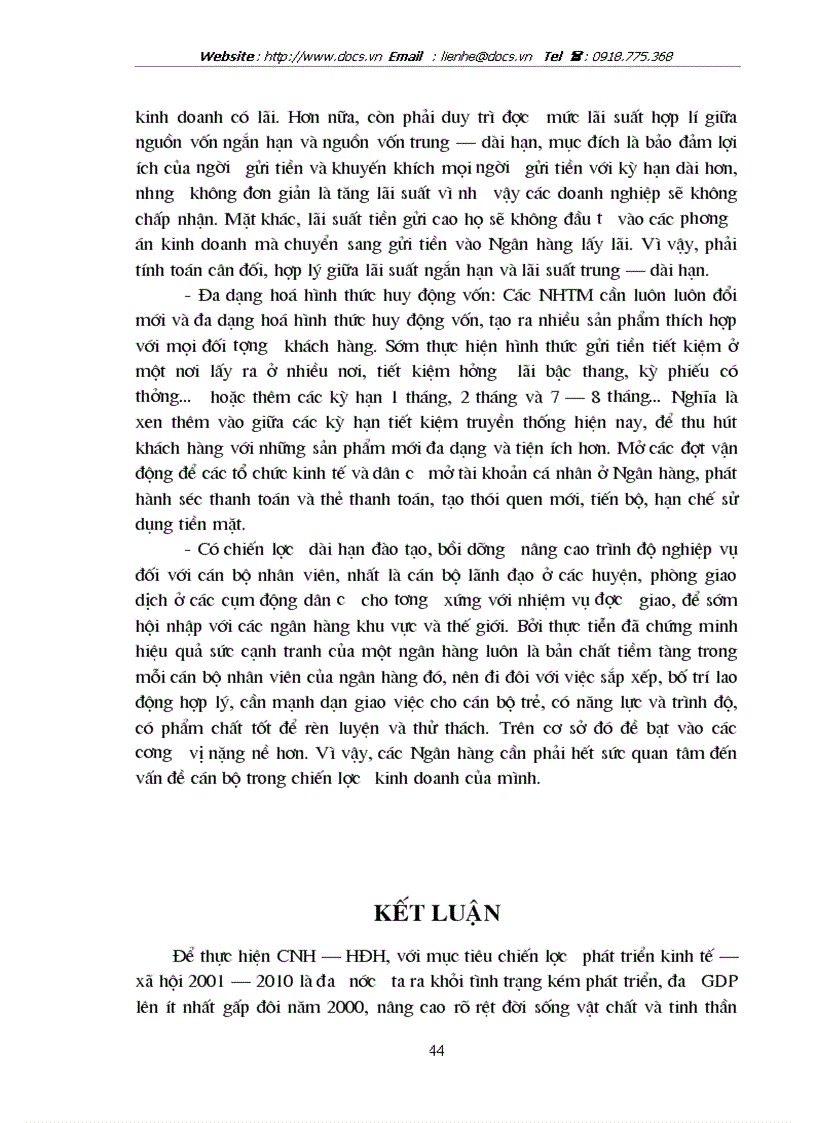 image for page Giải pháp tăng cường huy động vốn của ngân hàng nông nghiệp và ptnt lạng sơn