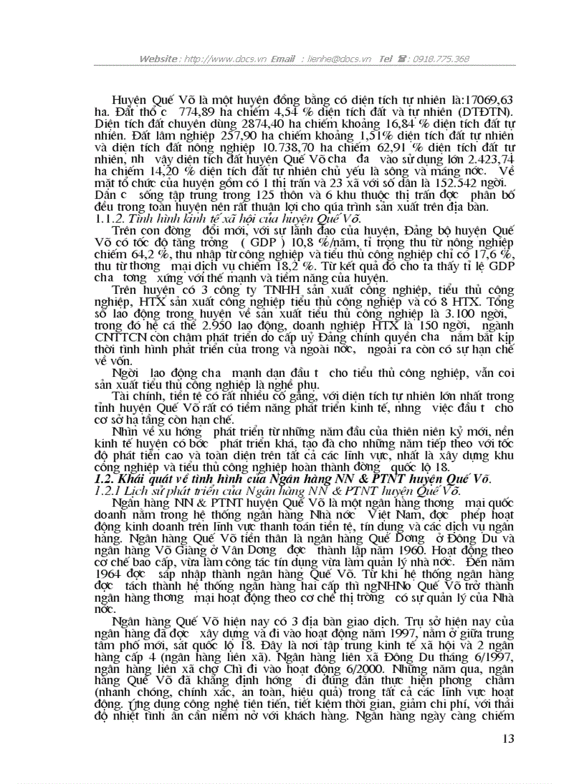 image for page Một số giải pháp nhằm nâng cao hiệu quả công tác kế toán cho vay tại NHNo và PTNT huyện Quế Võ