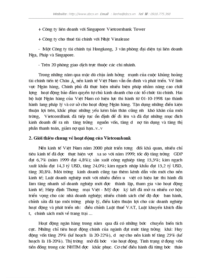 image for page Một số giải pháp nâng cao hiệu quả trong công tác thanh toán hàng xuất nhập khẩu bằng phương thức tính dụng chứng từ tại Ngân hàng Ngoại thương Việt N