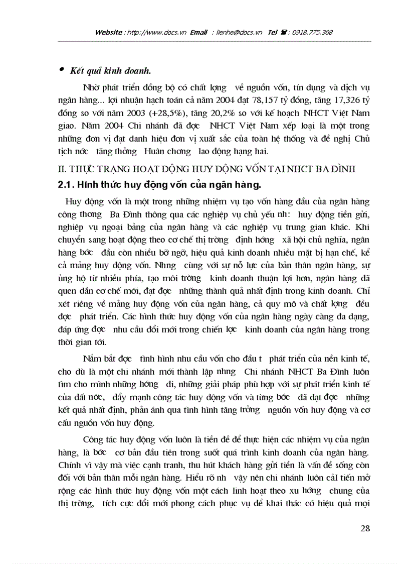 image for page Giải pháp tăng cường huy động vốn tại ngân hàng công thương Ba Đình