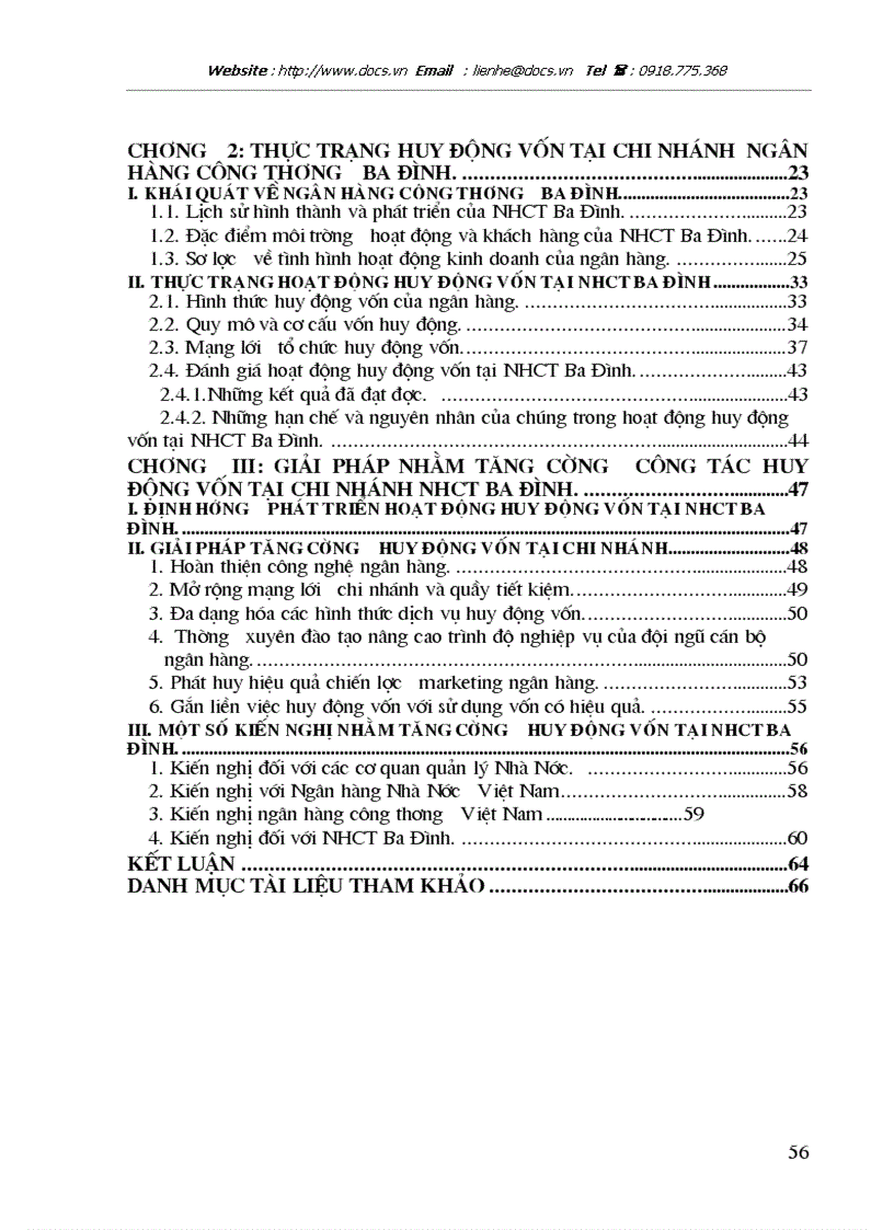 image for page Giải pháp tăng cường huy động vốn tại ngân hàng công thương Ba Đình