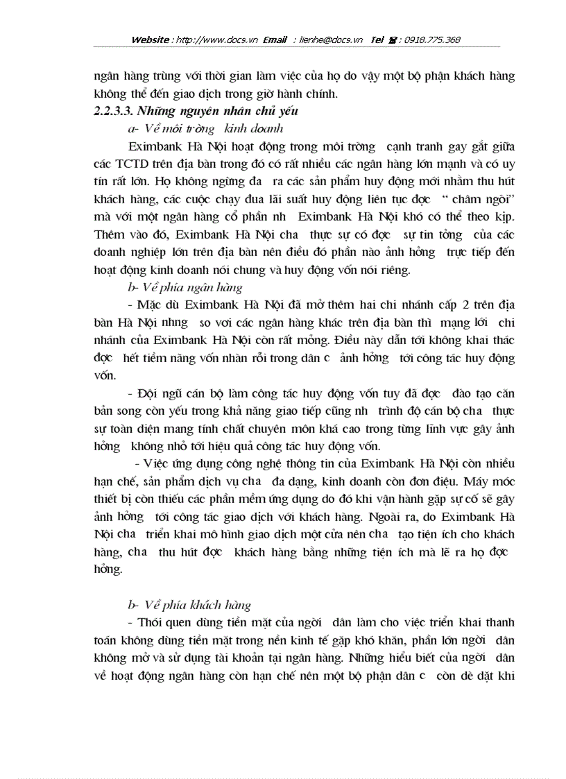 image for page Giải pháp nhằm nâng cao hiệu quả công tác huy động vốn tại NHTM CP XNK chi nhánh Hà Nội