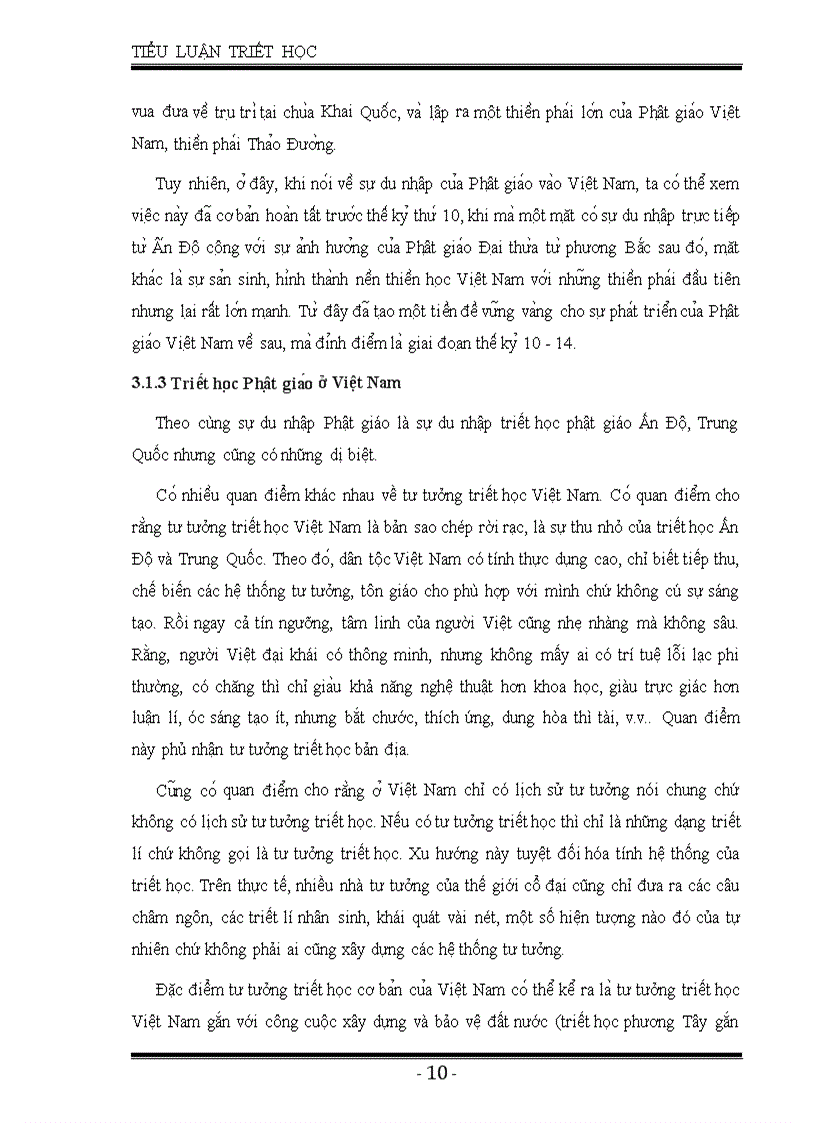 image for page Tư tưởng triết học của phật giáo và sự ảnh hưởng của nó đến đời sống văn hóa tinh thần của người việt