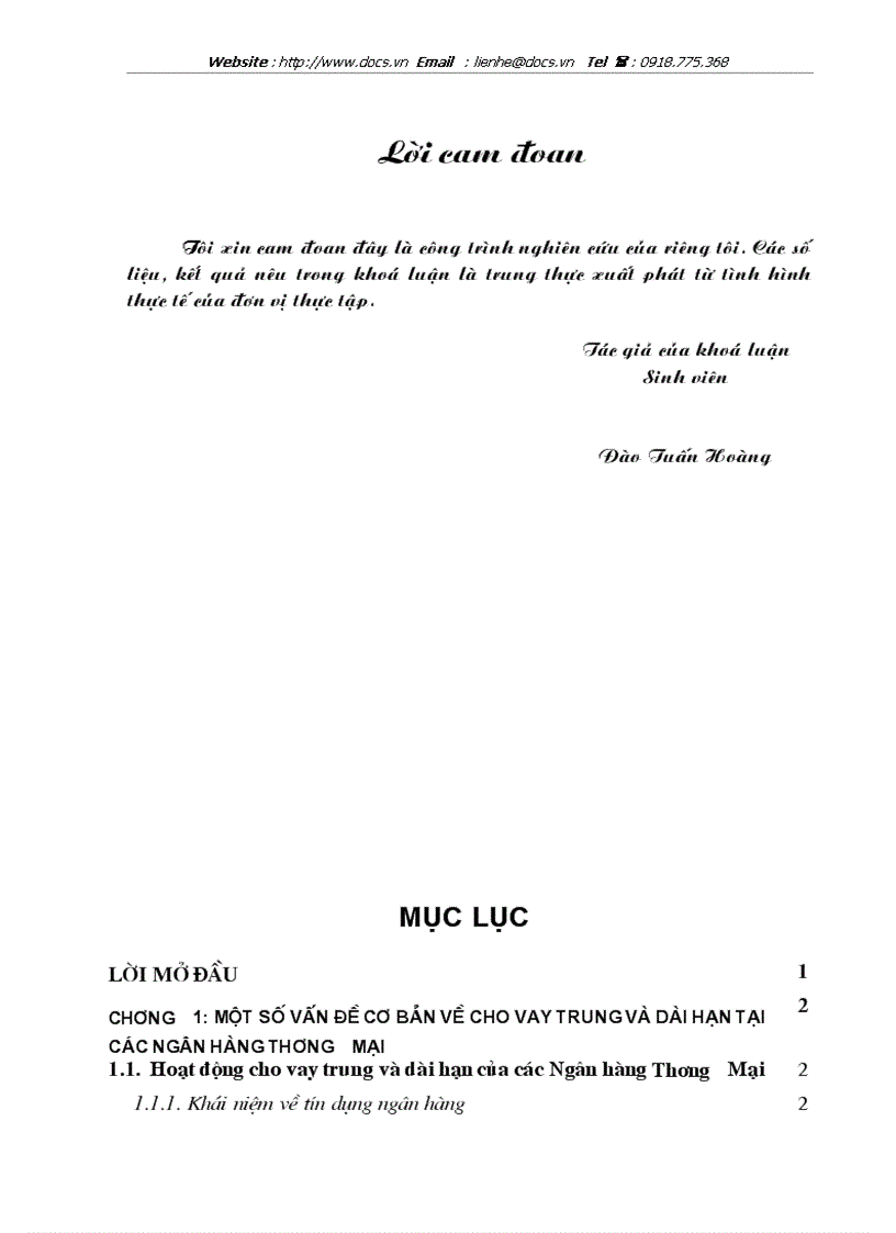 image for page Giải pháp nâng cao chất lượng cho vay trung và dài hạn tại Chi nhánh Ngân hàng Công thương khu vực Chương Dương