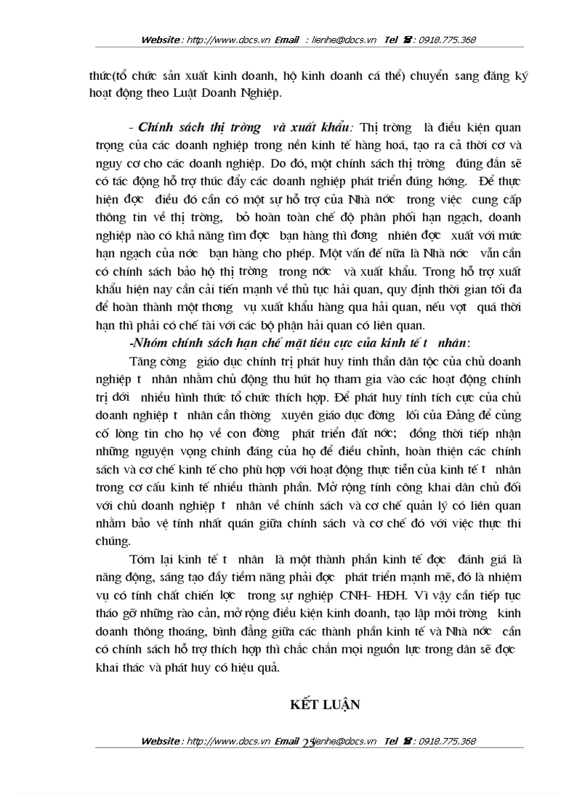 image for page Vai trò của thành phần kinh tế tư nhân và các vấn đề thực tiễn đặt ra