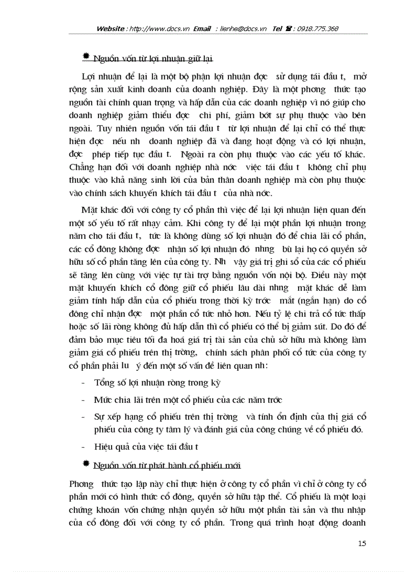 image for page Giải pháp chủ yếu tạo lập vốn cho hoạt động sản xuất kinh doanh ở Công ty cổ phần May Thăng Long