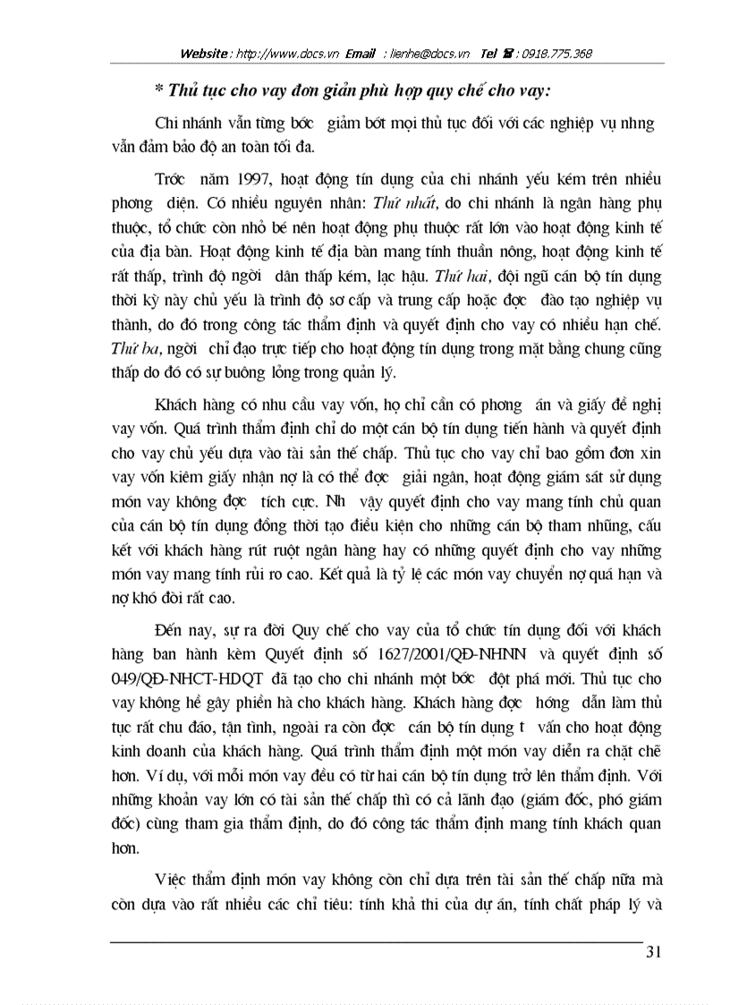 image for page Một số giải pháp nâng cao chất lượng tín dụng trung dài hạn tại Ngân hàng Công thương Phúc Yên