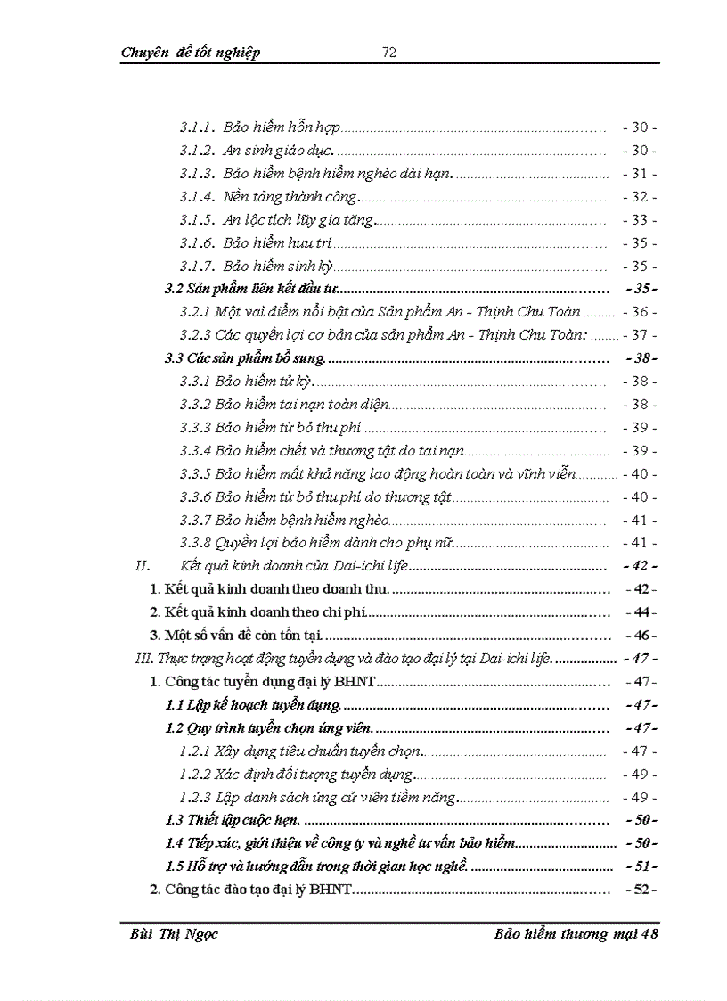 image for page Thực trạng công tác tuyển dụng và đào tạo đại lý tại Công ty bảo hiểm nhân thọ Dai ichi Việt Nam