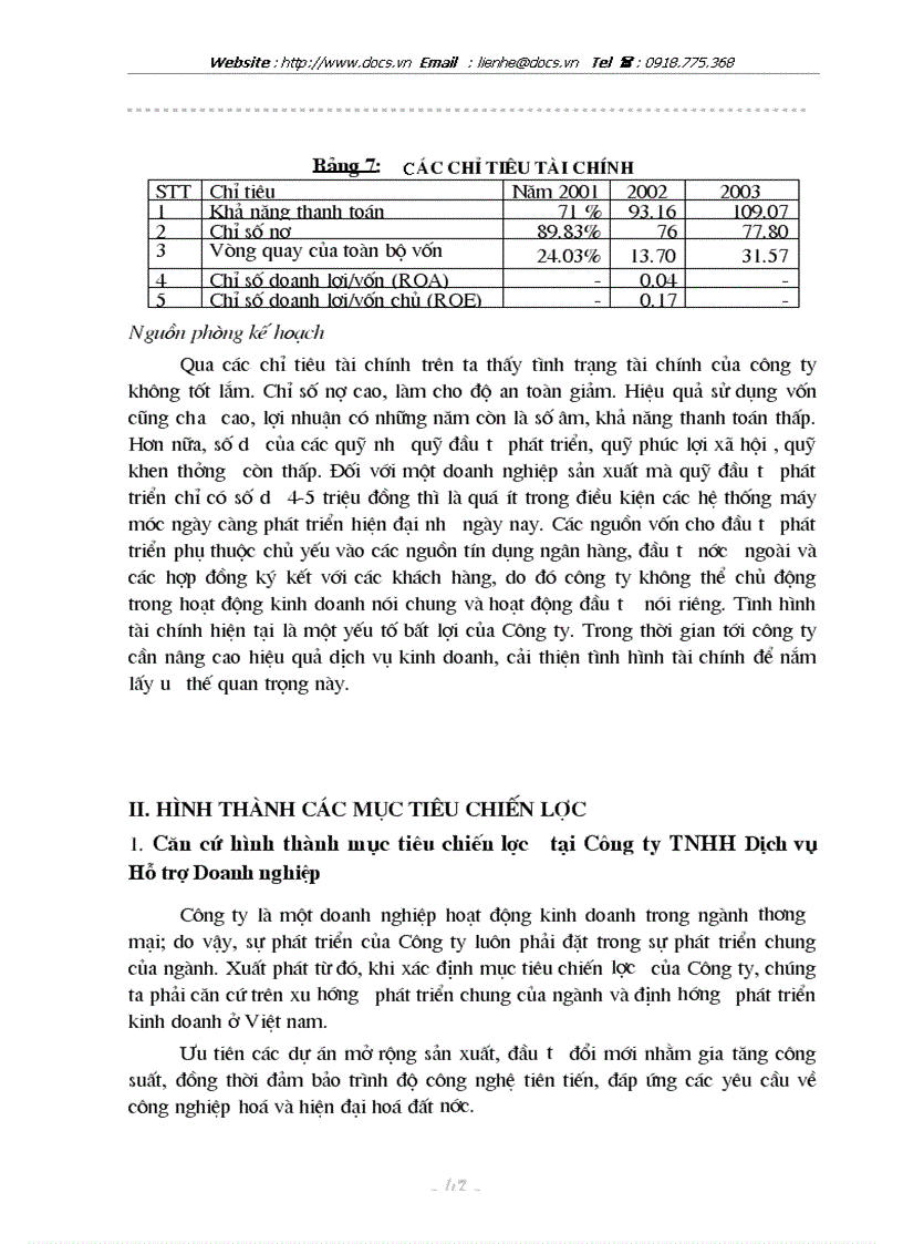image for page Xây dựng chiến lược kinh doanh đến năm 2010 tại Công ty TNHH Dịch vụ Hỗ trợ Doanh nghiệp