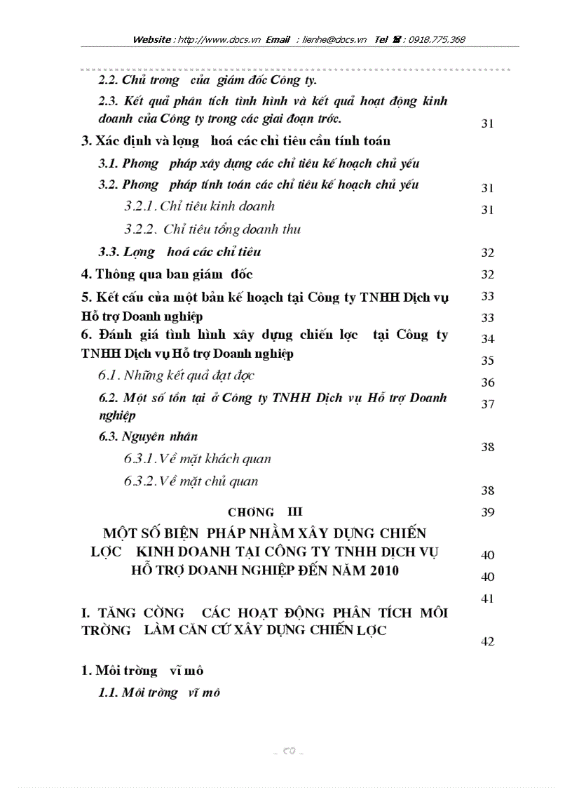image for page Xây dựng chiến lược kinh doanh đến năm 2010 tại Công ty TNHH Dịch vụ Hỗ trợ Doanh nghiệp