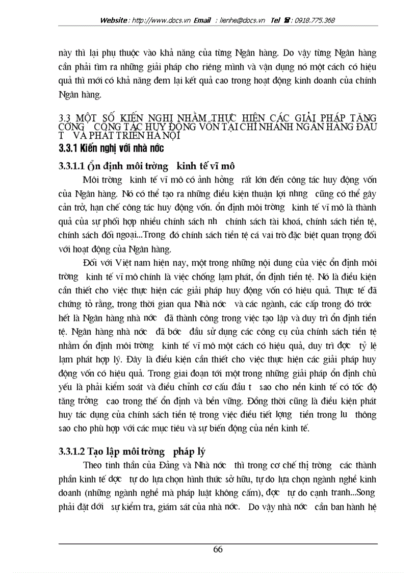 image for page Giải pháp tăng cường công tác huy động vốn tại Ngân hàng Đầu tư và Phát triển thành phố Hà nội