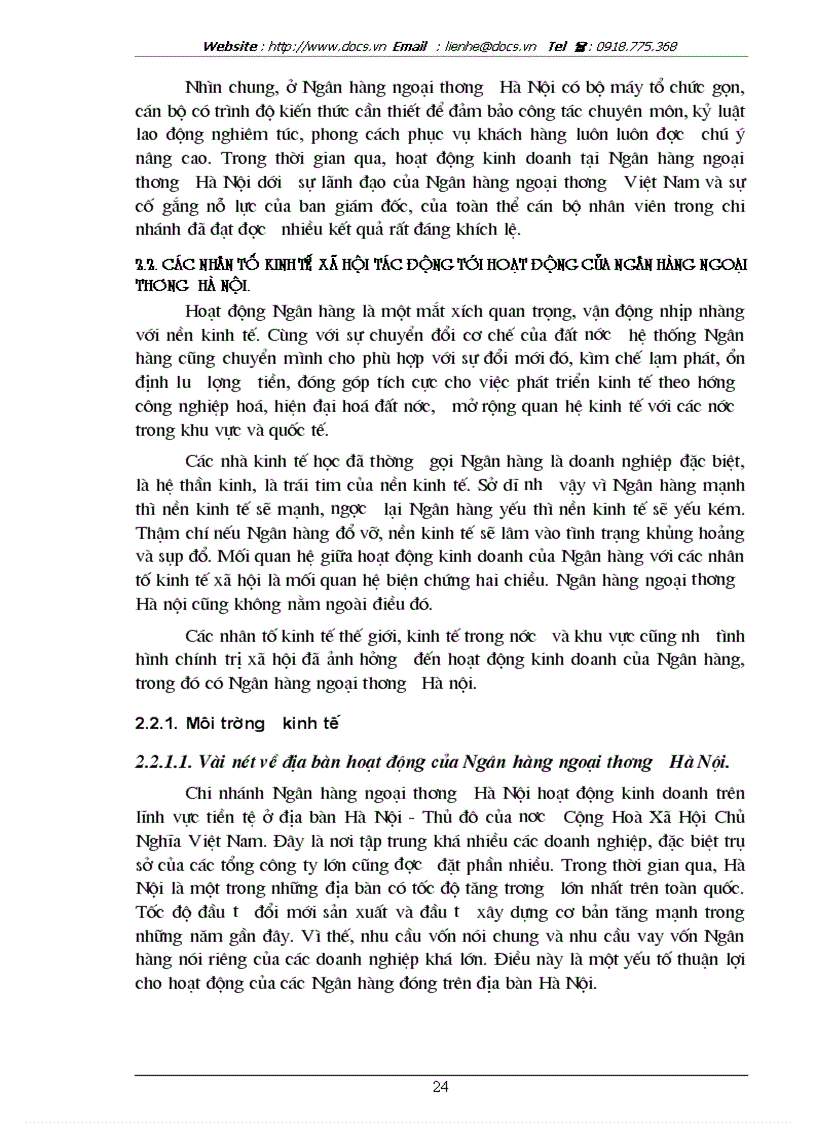 image for page Giải pháp nâng cao chất lượng tín dụng tại Ngân hàng Ngoại thương Hà Nội