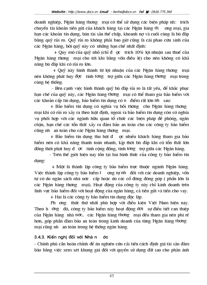 image for page Giải pháp nâng cao chất lượng tín dụng tại Ngân hàng Ngoại thương Hà Nội