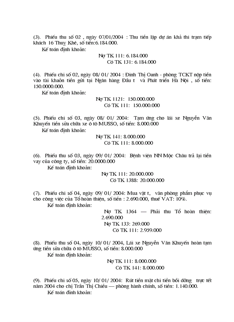 image for page Kế Toán Vốn Bằng Tiền