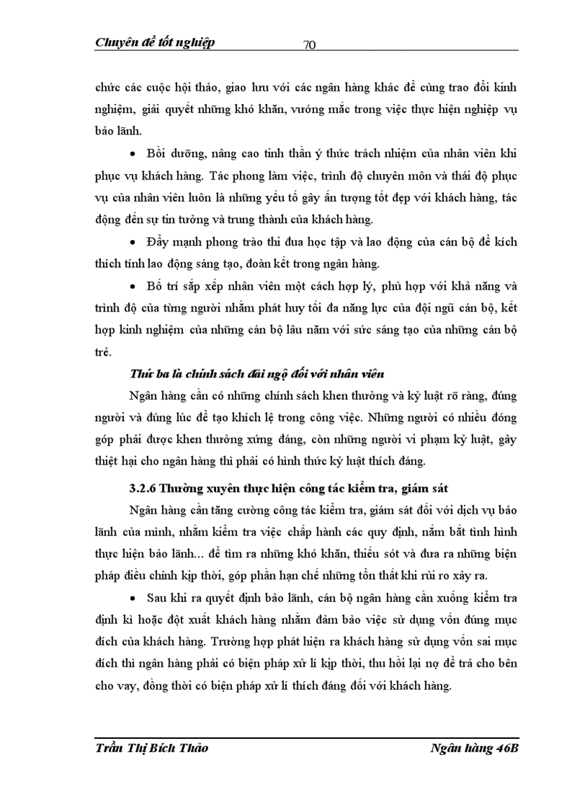 image for page Phát triển dịch vụ bảo lãnh tại Chi nhánh ngân hàng NHĐT PT BIDV Nam Hà Nội