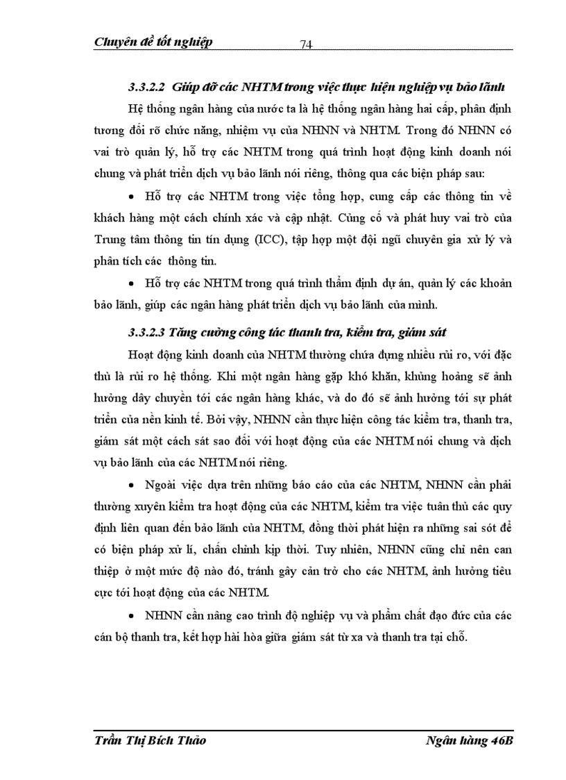 image for page Phát triển dịch vụ bảo lãnh tại Chi nhánh ngân hàng NHĐT PT BIDV Nam Hà Nội