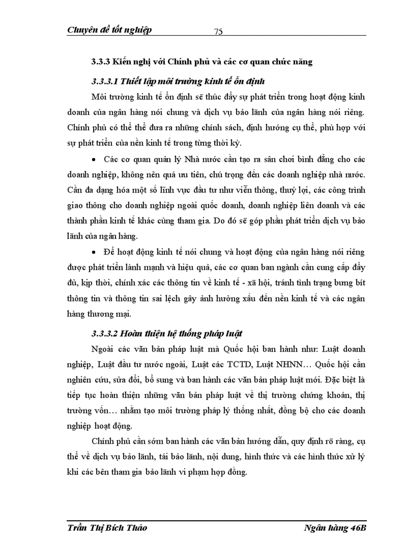 image for page Phát triển dịch vụ bảo lãnh tại Chi nhánh ngân hàng NHĐT PT BIDV Nam Hà Nội