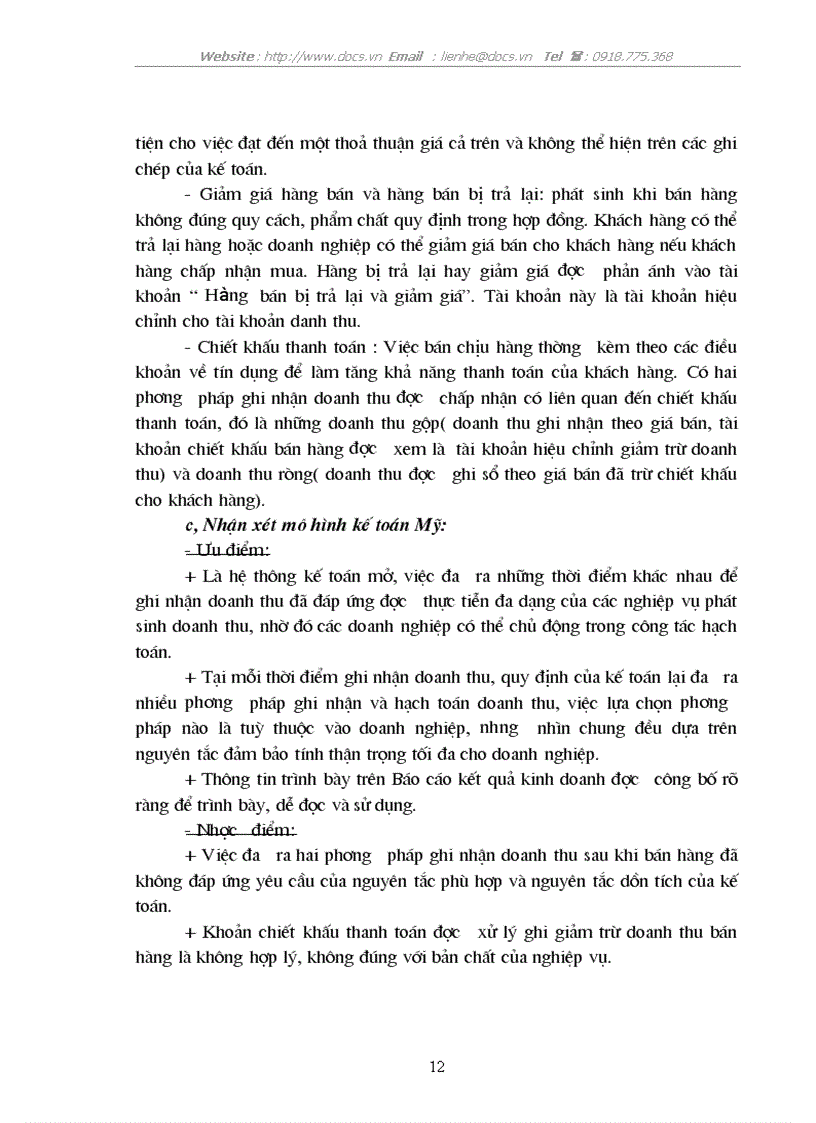 image for page Tổ chức công tác kế koán khoản doanh thu bán hàng và các khoản giảm trừ doanh thu