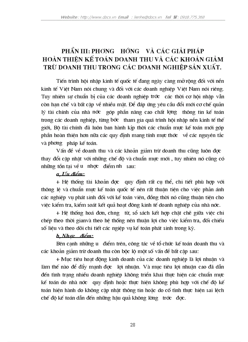 image for page Tổ chức công tác kế koán khoản doanh thu bán hàng và các khoản giảm trừ doanh thu