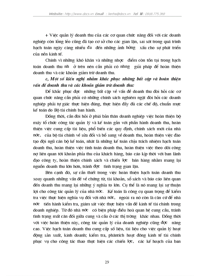 image for page Tổ chức công tác kế koán khoản doanh thu bán hàng và các khoản giảm trừ doanh thu