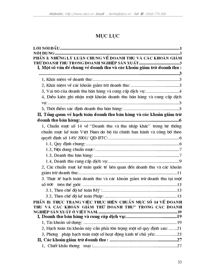 image for page Tổ chức công tác kế koán khoản doanh thu bán hàng và các khoản giảm trừ doanh thu