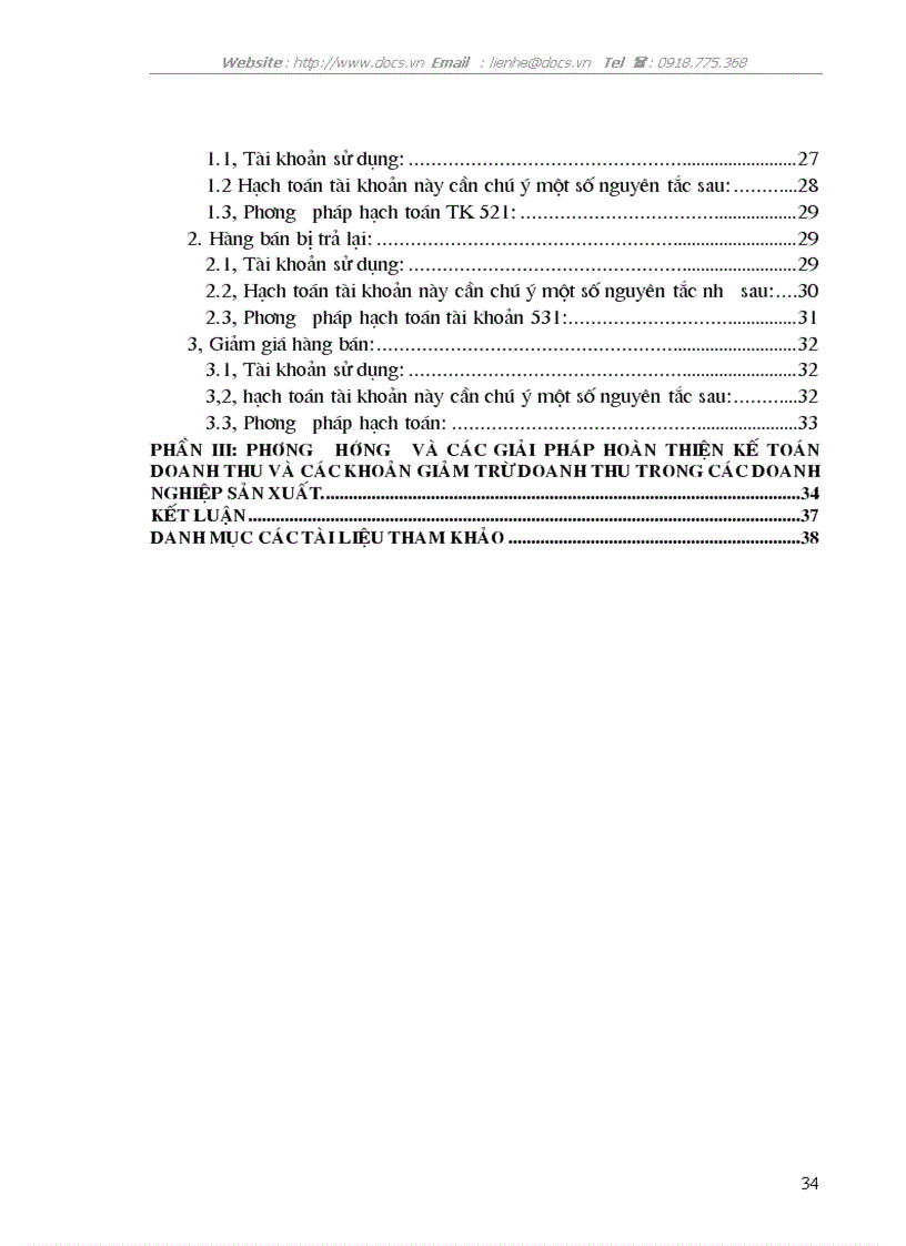 image for page Tổ chức công tác kế koán khoản doanh thu bán hàng và các khoản giảm trừ doanh thu