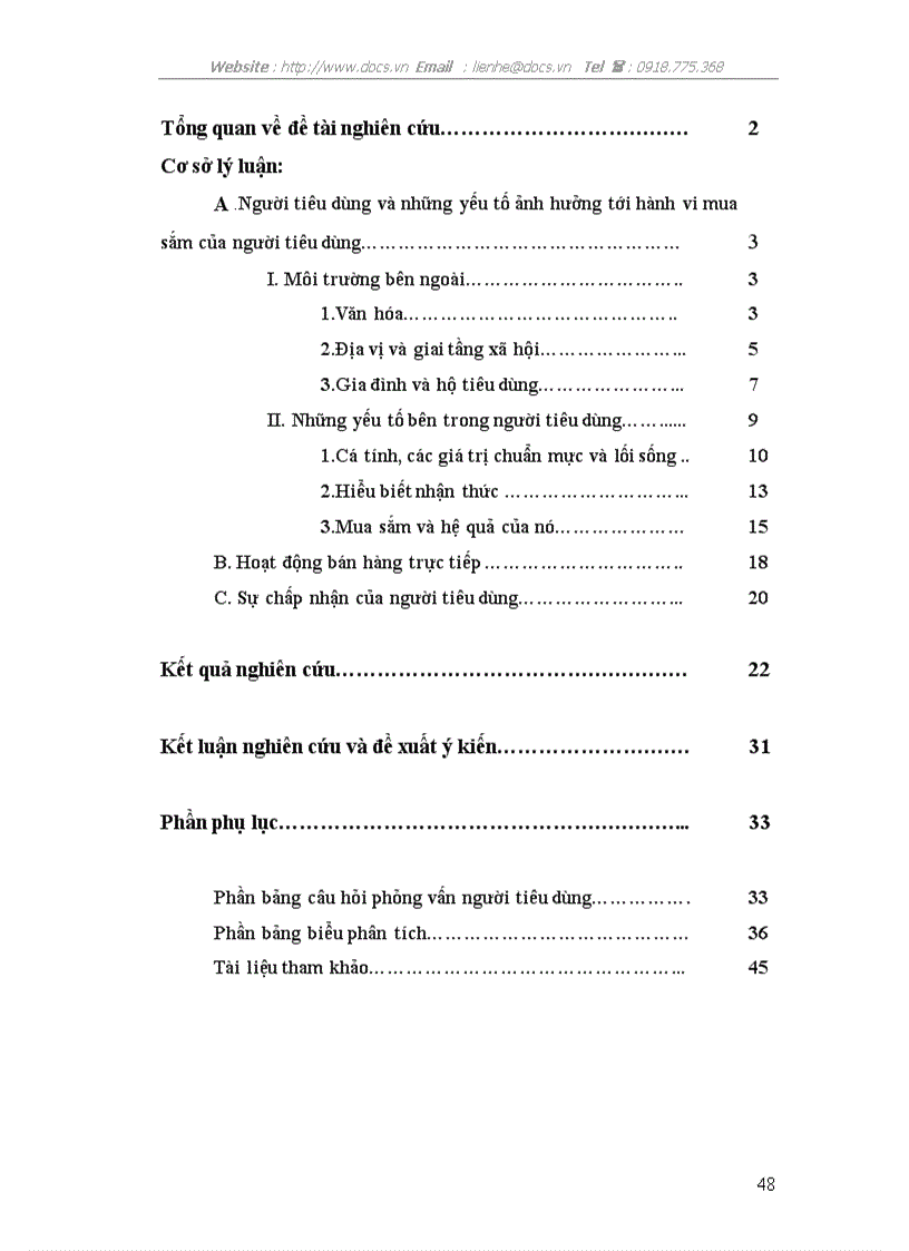 image for page Nghiên cứu sự chấp nhận của người tiêu dùng Hà Nội đối với hoạt động bán hàng trực tiếp tại nhà