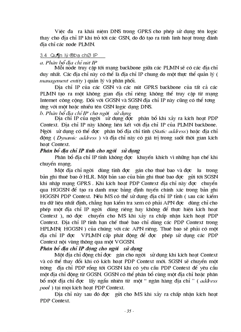 image for page Dịch vụ roaming GPRS trong thông tin di động GSM