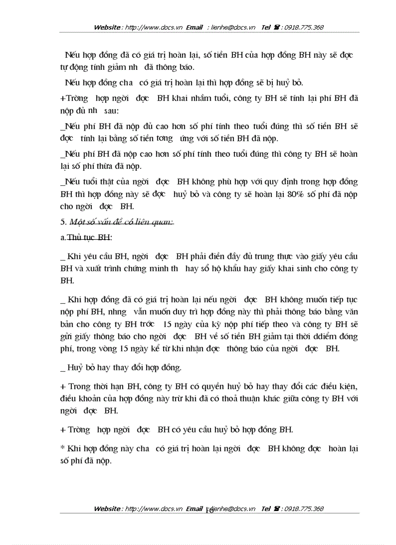 image for page Bảo hiểm nhân thọ và khả năng phát triển nghiệp vụ này ở VIỆT NAM