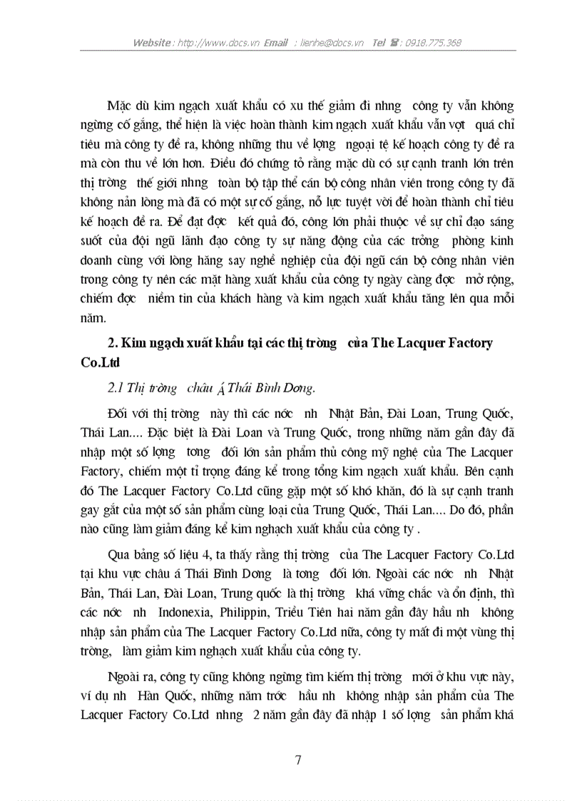 image for page Thực trạng và giải pháp nhằm đẩy mạnh hoạt động kinh doanh xuất khẩu của Công ty TNHH Sơn mài Mới