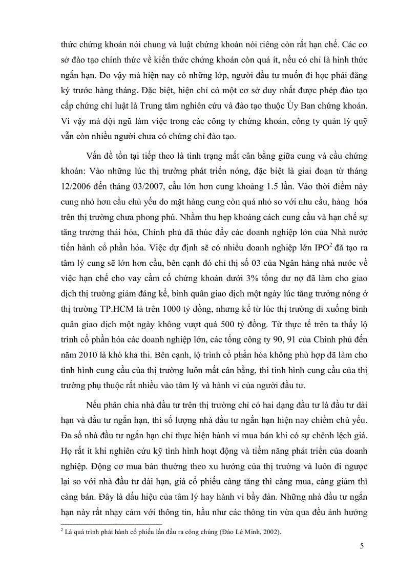 image for page Ảnh hưởng của thông tin bất cân xứng đối với nhà đầu tư trên thị trường chứng khoán tp hcm