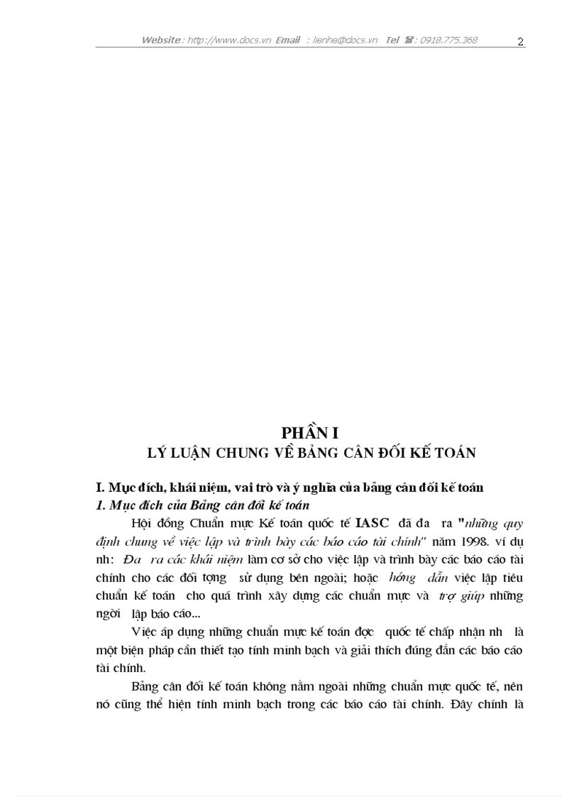 image for page Hoàn thiện bảng cân đối kế toán Việt nam