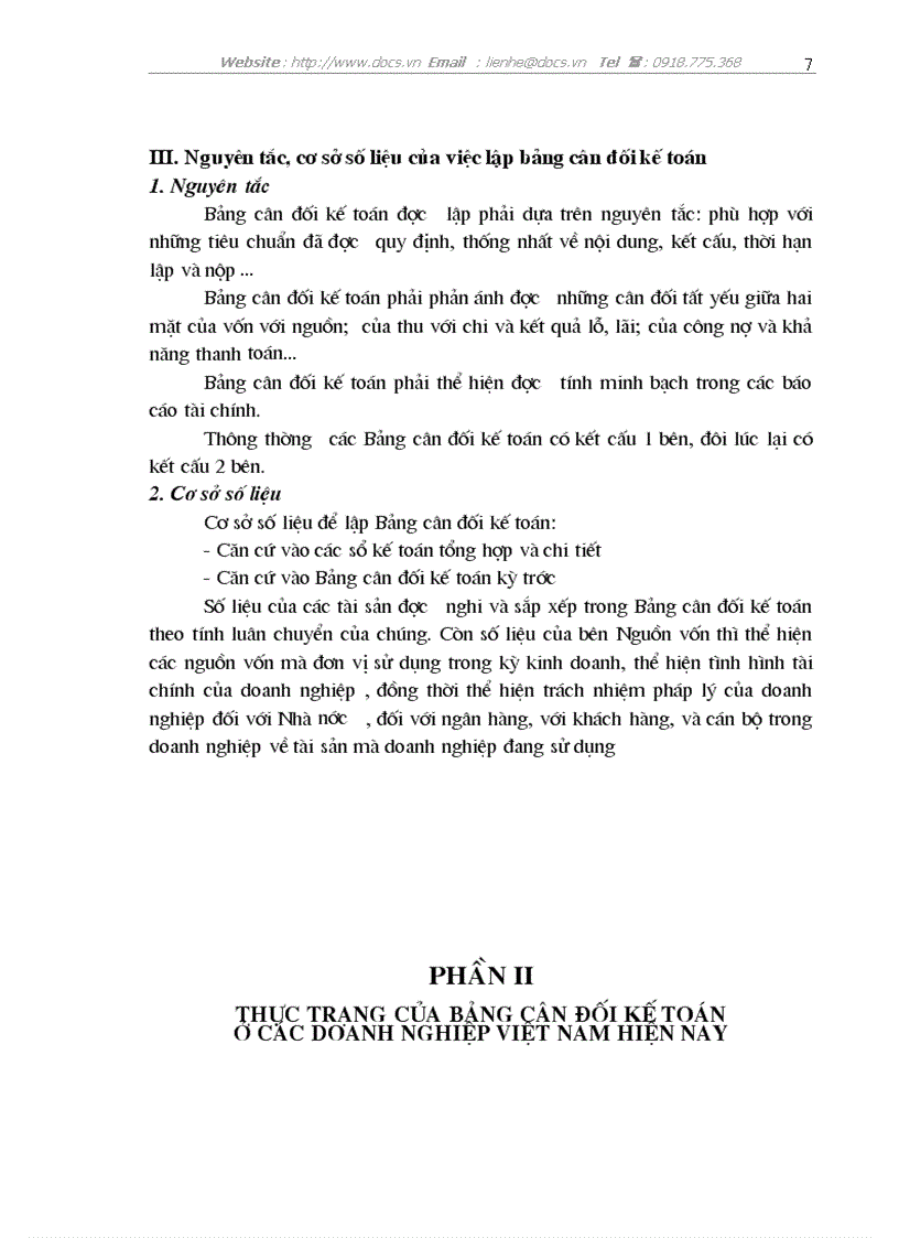 image for page Hoàn thiện bảng cân đối kế toán Việt nam
