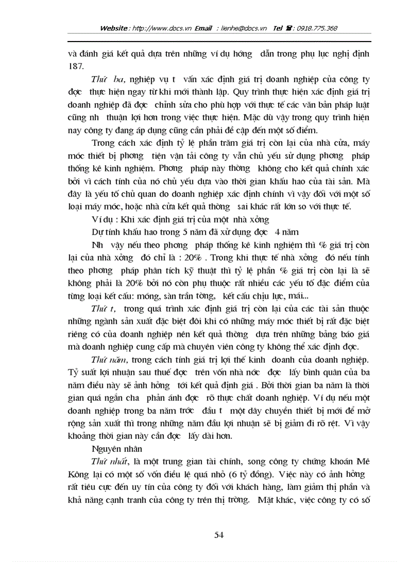 image for page Xác định giá trị doanh nghiệp những phương pháp đang được áp dụng tại các công ty chứng khoán