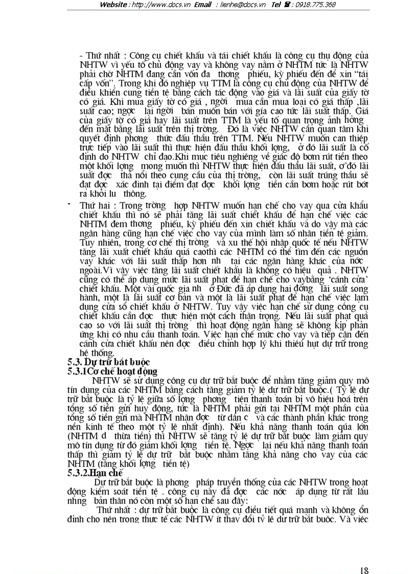 image for page Lý thuyết chung về thị trường mở