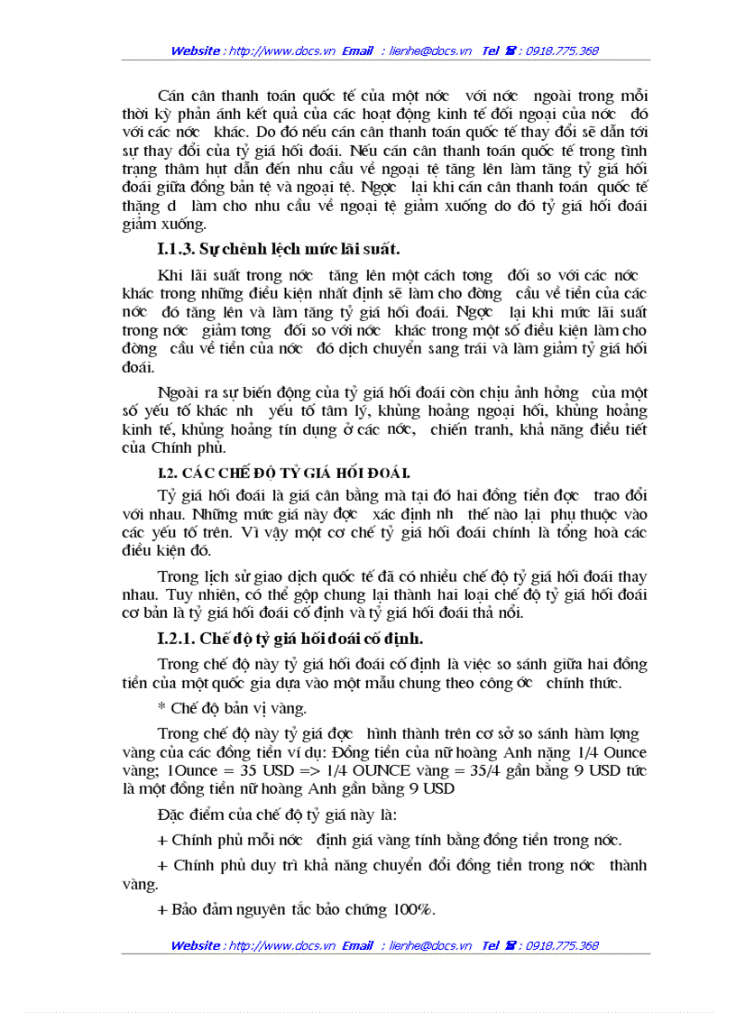 image for page Quan hệ giữa tỷ giá hối đoái với cán cân thương mại và một số giải pháp xây dựng tỷ giá hối đoái thả nổi có sự quản lý ở Việt Nam