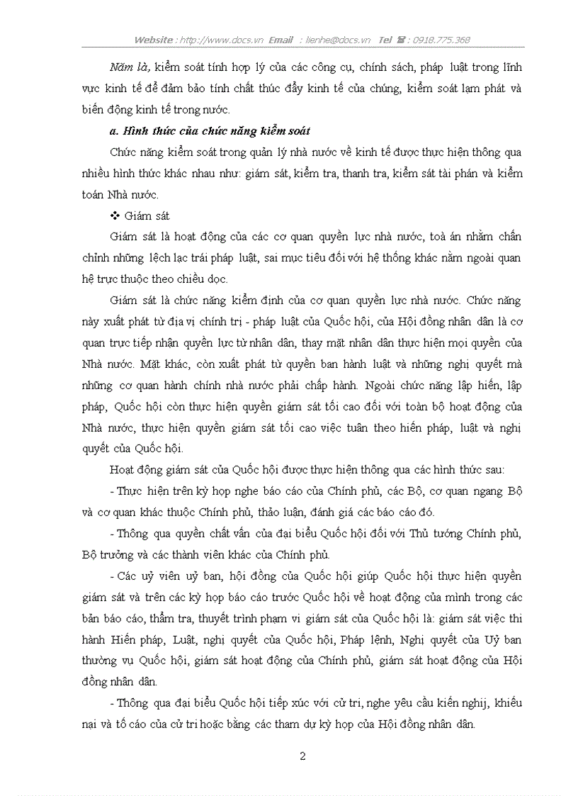 image for page Trình bày nội dung cơ bản của chức năng kiểm soát trong lĩnh vực tài chính tiền tệ