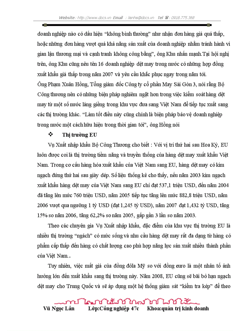 image for page Nghiên cứu về nâng cao năng lực cạnh tranh của may mặc vn