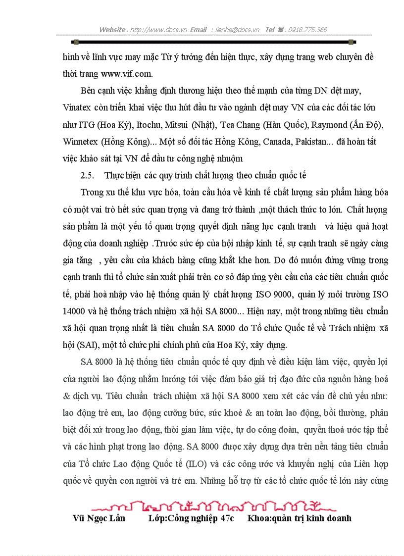 image for page Nghiên cứu về nâng cao năng lực cạnh tranh của may mặc vn