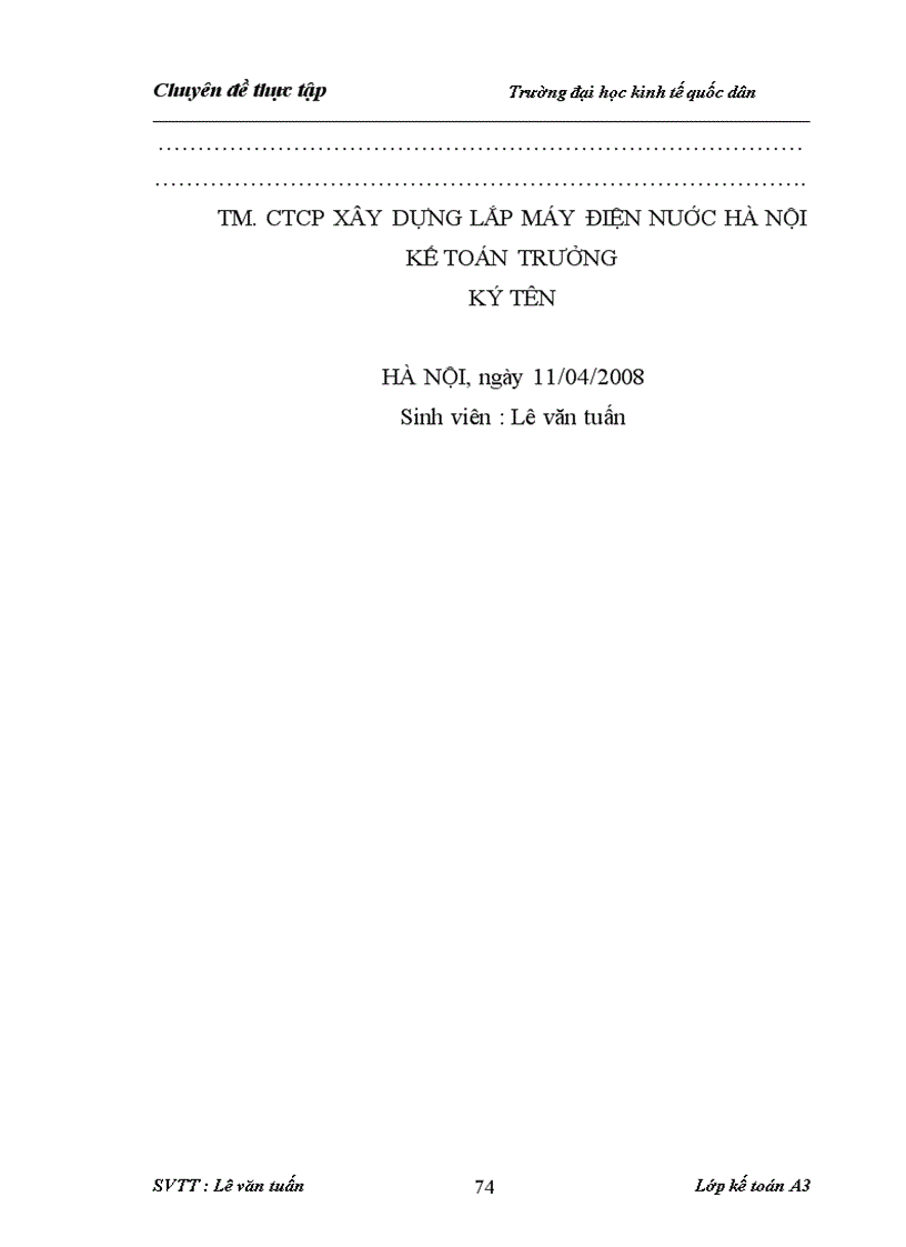 image for page Tổ chức công tác kế toán nguyên vật liệu tại Công ty CP xây dựng lắp máy điện nước Hà nội