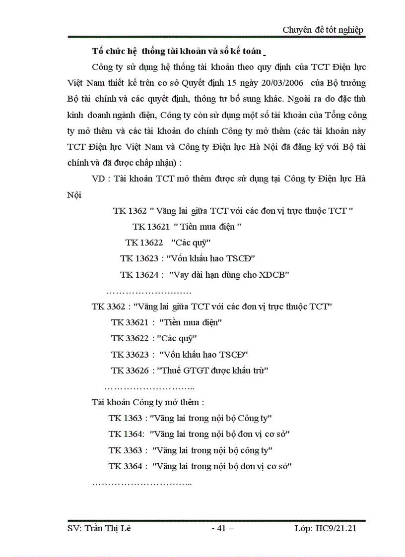 image for page Tổ chức công tác kế toán nguyên vật liệu tại Công ty Điện lực thành phố Hà Nội