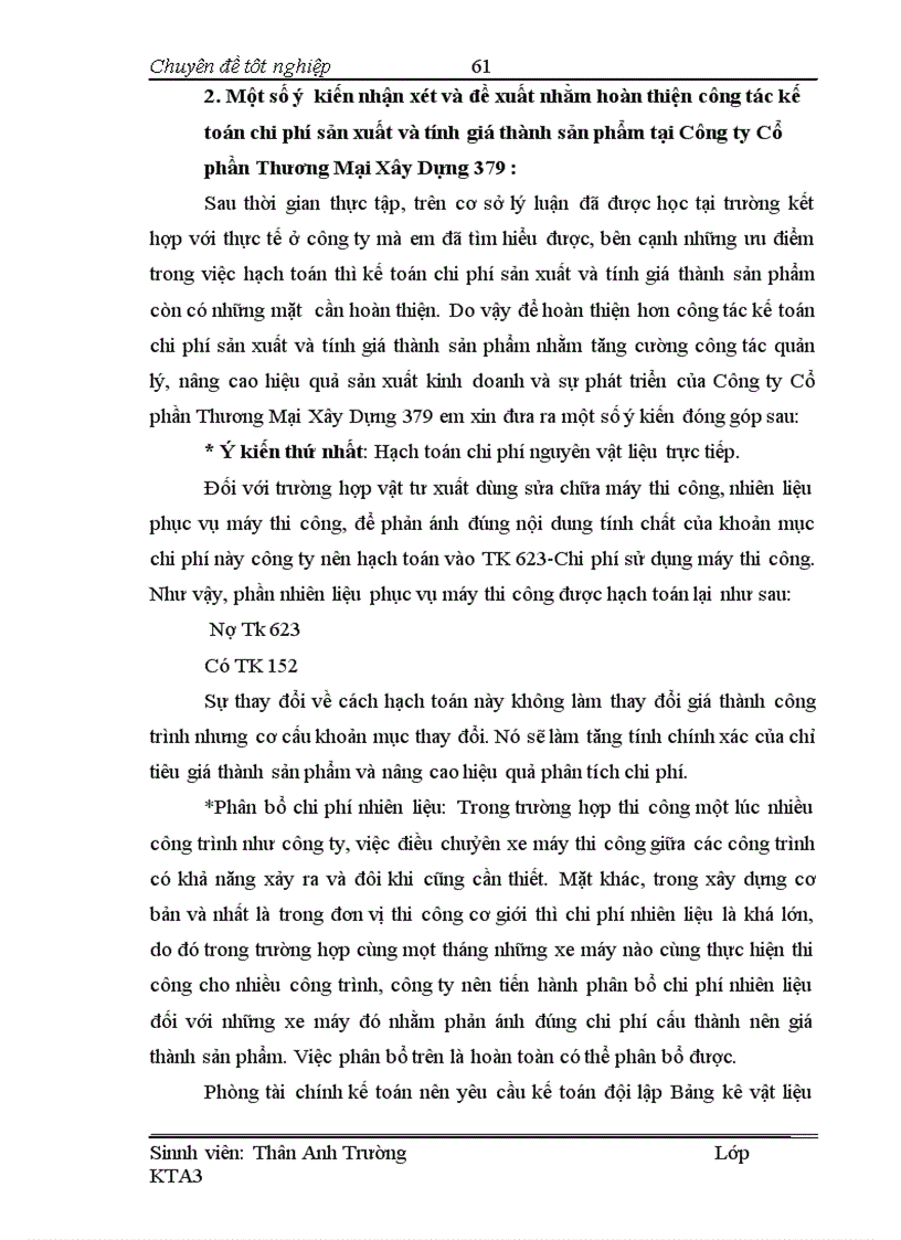 image for page Tổ chức kế toán chi phí sản xuất và tính giá thành sản phẩm tại Công ty Cổ phần Thương mại Xây Dựng 379