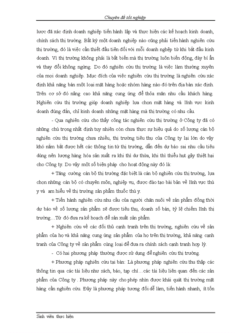 image for page Một số giải pháp thúc đẩy hoạt động tiêu thụ sản phẩm của Công ty Cổ phần Dược và vật tư Thú Y HANVET