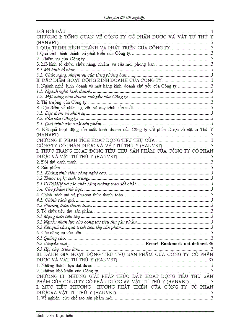 image for page Một số giải pháp thúc đẩy hoạt động tiêu thụ sản phẩm của Công ty Cổ phần Dược và vật tư Thú Y HANVET