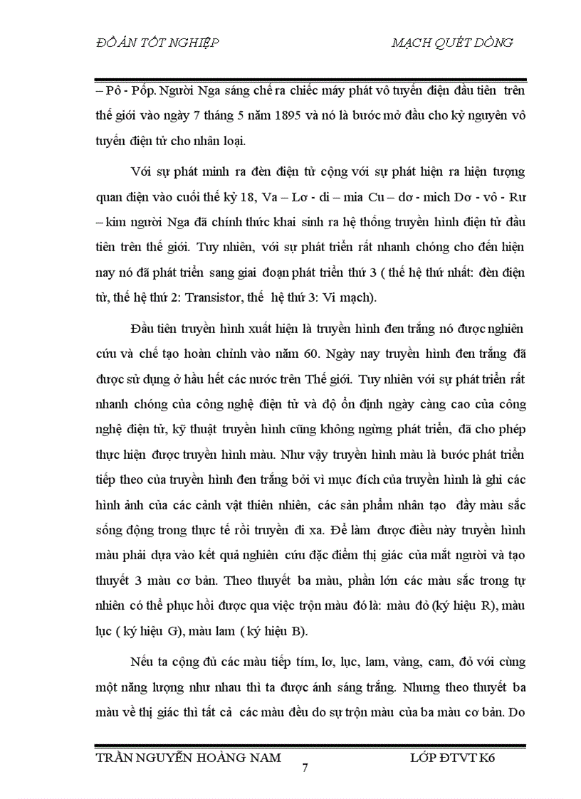 image for page Mạch quét dòng trong máy thu hình màu JVC C1490M