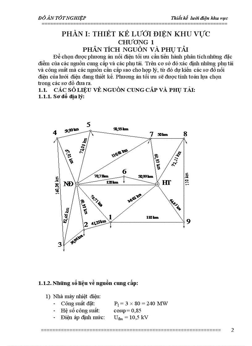 image for page Thiết kế lưới điện khu vực