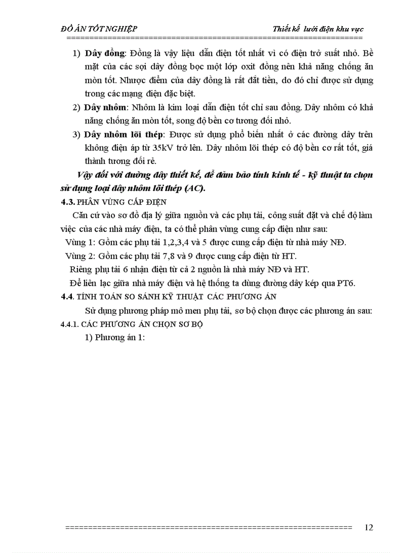 image for page Thiết kế lưới điện khu vực