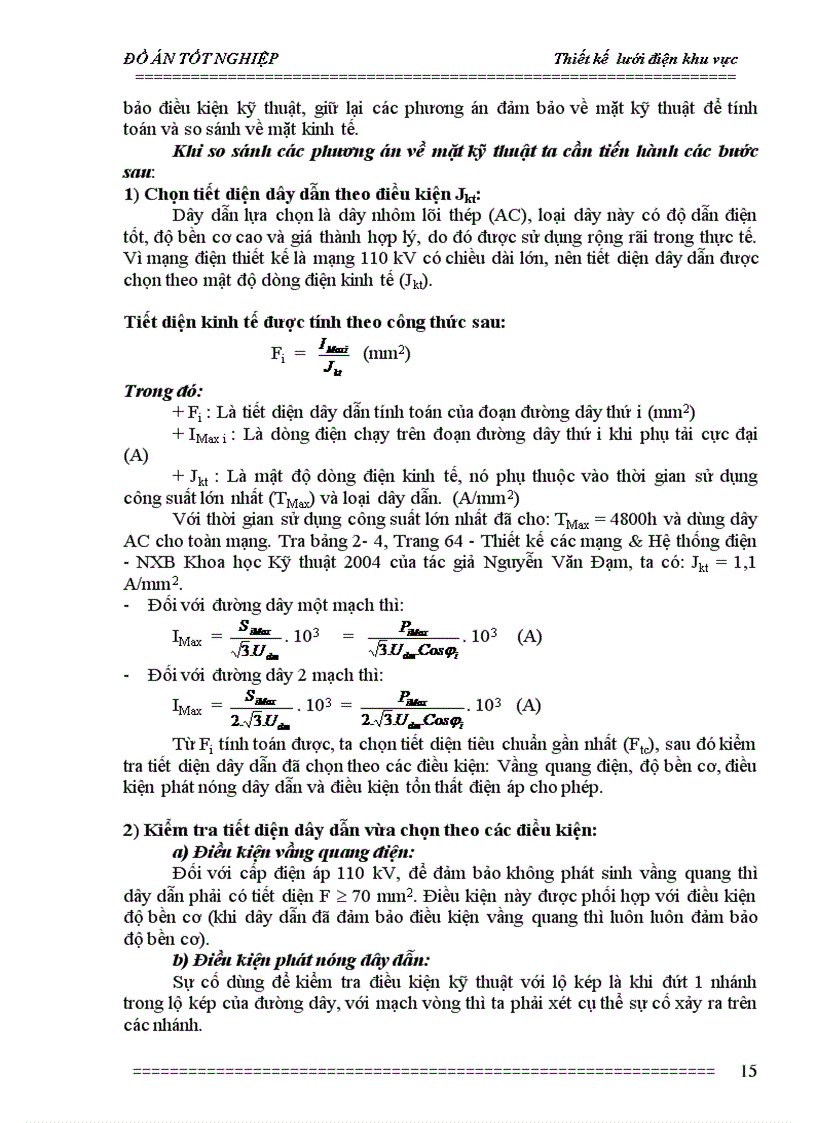image for page Thiết kế lưới điện khu vực