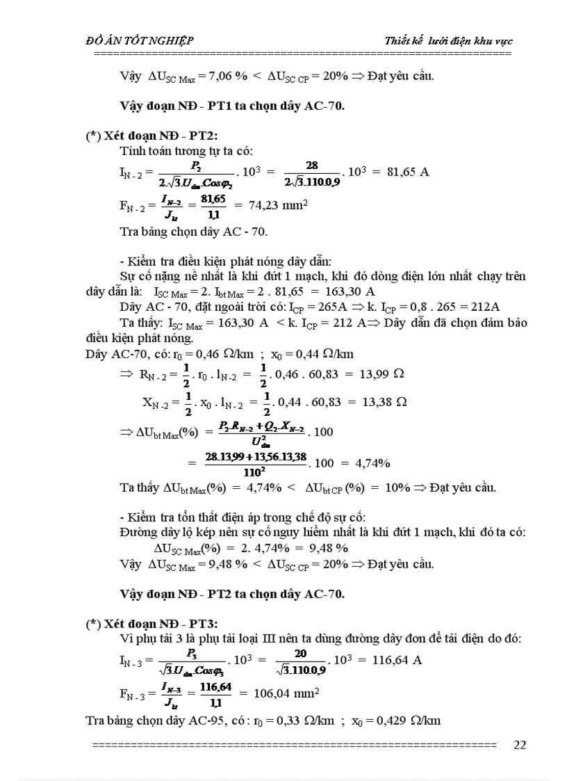image for page Thiết kế lưới điện khu vực